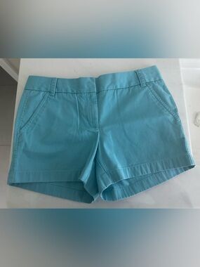 J. Crew Women’s Teal Chino Shorts